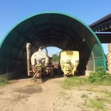 Tunnel autoportato  Con lastre prefabbricate