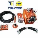 Impianto ausiliario idraulico  per trattori cingolati taurasi