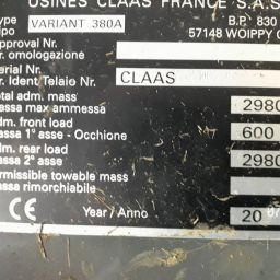  Rotopressa Claas 380 A Machineryscanner